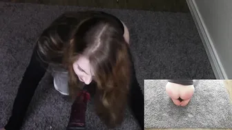 missprincesskay chick eagerly absorbs dildo