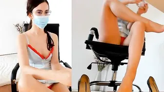 wh4thefuck busty babe masturbates shaved cunt