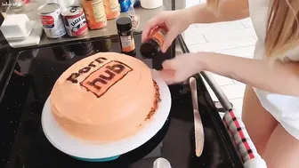 indigo_white luxurious chick caresses lips sex