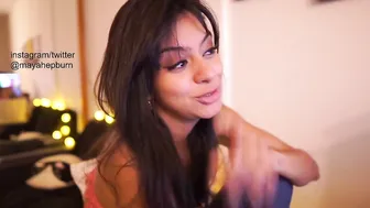 mayahepburn aka pmaya fucks herself in front of the webcam