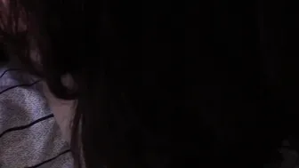 bettie_bondage ardent young lady caresses big tits at work