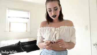 indigo_white fingers in pussy