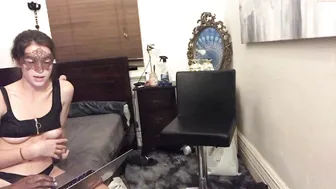 jungledrip flawless babe happily kneads huge tits