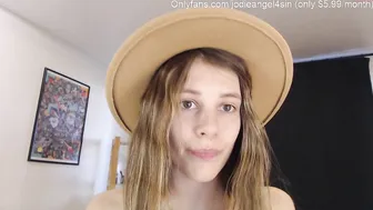 jodieangel4sin curve with a hanging chest caresses the vagina