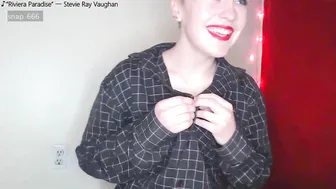 givemedanger gorgeous bitch strips and jerks off