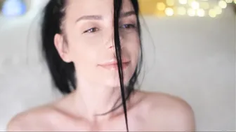 hiddenheritage Redhead female caresses big tits