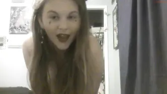 littlesub349 naughty chick gets nude and jerks off