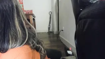 napudi1 busty confused girl gets naked and jerks off