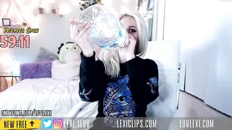 lexi_luv lush mare perfectly handles toy dick