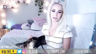 lexi_luv charming bitch jerks pussy and cums