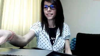 annais_ crazy passion masturbates both holes