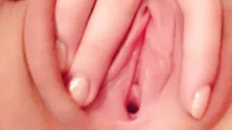 little__slut cute passion gently caresses boobs