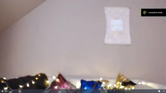 Little_flower_ cute chick fucks both holes