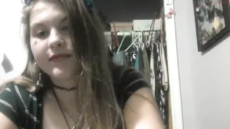 littlesub349 hot slut caresses big tits
