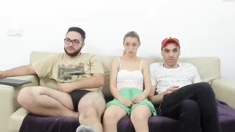 danamily cute girl sucks penis