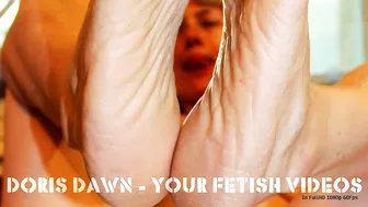 Doris Dawn skinny bitch straddled phallus