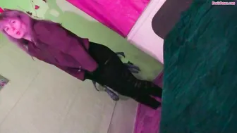 Doris Dawn slut with big tits gets naked in  private e