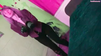 Doris Dawn slut with big tits gets naked in  private e