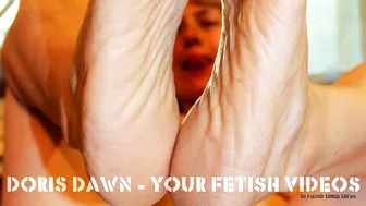 Doris Dawn shrew priestess passionately caresses pussy