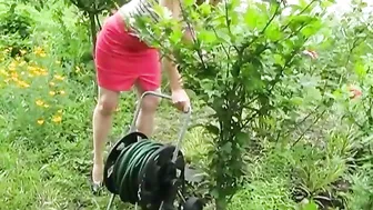 Doris Dawn ardent beauty fondles intimate places