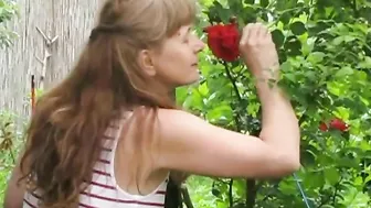 Doris Dawn ardent beauty fondles intimate places