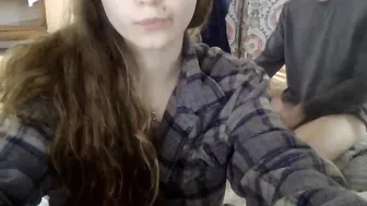 me_you_him busty blonde masturbating with sex toys