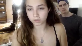 me_you_him cute chick jerking her pussy with a phallus