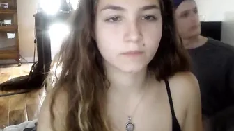 me_you_him cute chick jerking her pussy with a phallus