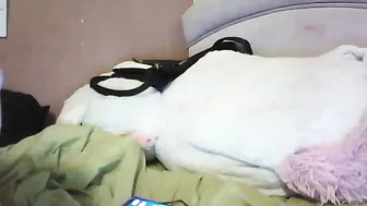 gamergirl fucks her pussy