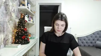 patriciashiny fucks herself with black dildo