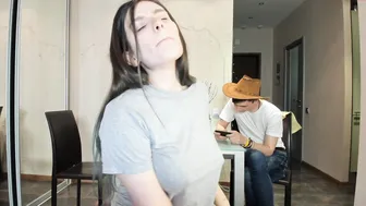 howtoreachorgasm bitch jerks off in the office