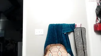 wynterheat busty young lady caresses shaved cunt