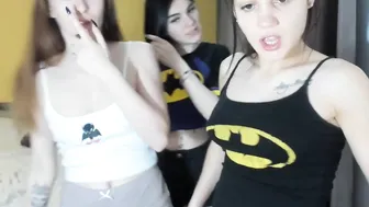 dirtygirls99 green haired sweater cuddles