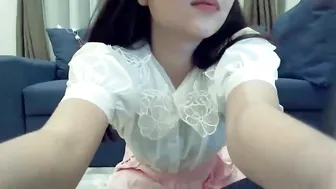 studentbarbea harlot masturbates both holes