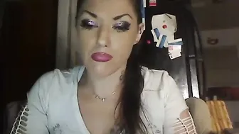 hiclasshoodrat707 feminine female with big boobs enjoys sex toy