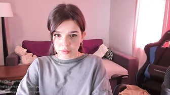 tequilalala sexy babe caresses fingers