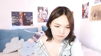 korean_charm ardent beauty fondles intimate places