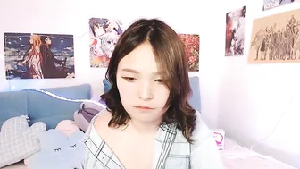 korean_charm ardent beauty fondles intimate places