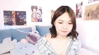 korean_charm ardent beauty fondles intimate places