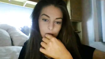 cornishcandy red slut passionately masturbating pussy