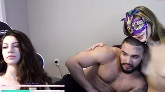 mari_and_jandro busty hottie gently jerks her cunt
