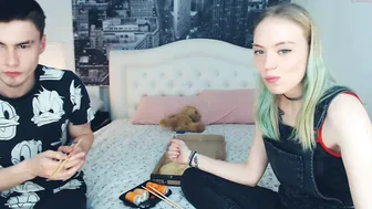 69chupachups shakes while husband is not at home