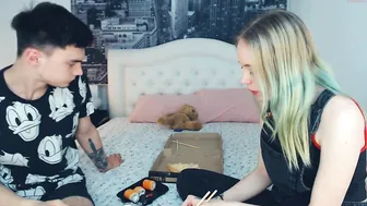 69chupachups shakes while husband is not at home