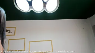 alexsisfaye fascinating girl masturbating fingers