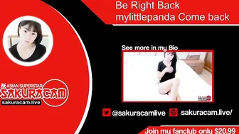 sakuracam cutie kneads big tits
