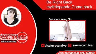 sakuracam cutie kneads big tits