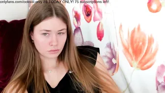 oksanafedorova graceful female admires beautiful tits