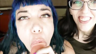 princessberpl cute baby fucks herself with black dildo fingers