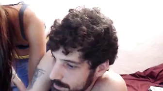 bells_beast gorgeous jerks off a banana and cums.