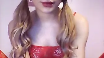 angel5500 shy young lady caresses anus